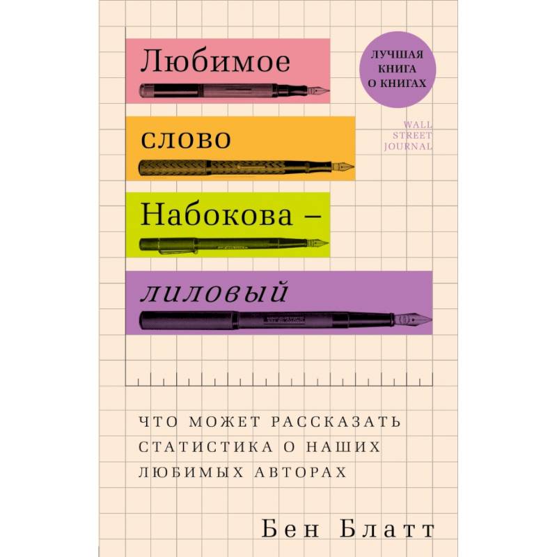 Любимое слово Набокова - лиловый. Что может рассказать статистика о наших любимых авторах
