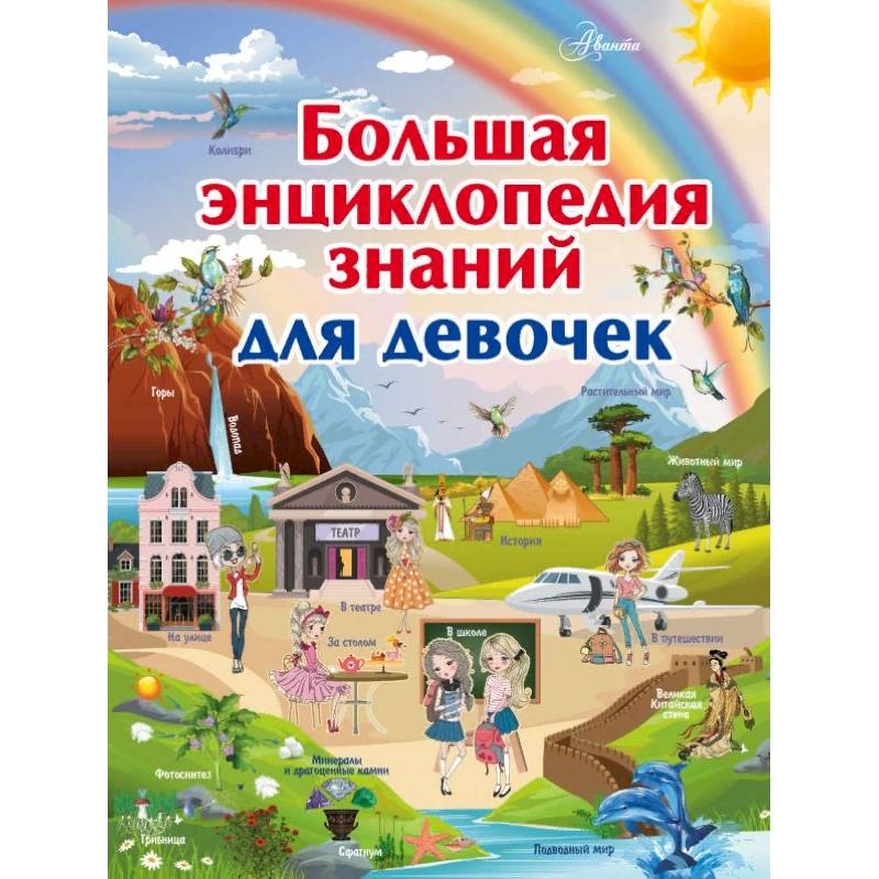 Большая энциклопедия знаний для девочек