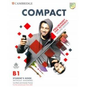 Compact Preliminary for Schools Student's Book without Answers with Online Practice