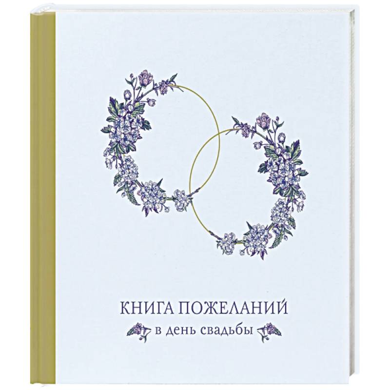 Книга пожеланий в день свадьбы (голубая) Книга пожеланий в день свадьбы (голубая)