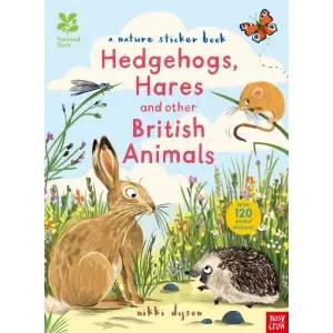 Hedgehogs, Hares & Other British Animals Sticker Hedgehogs, Hares & Other British Animals Sticker