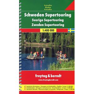 Sweden: Supertouring Road Atlas