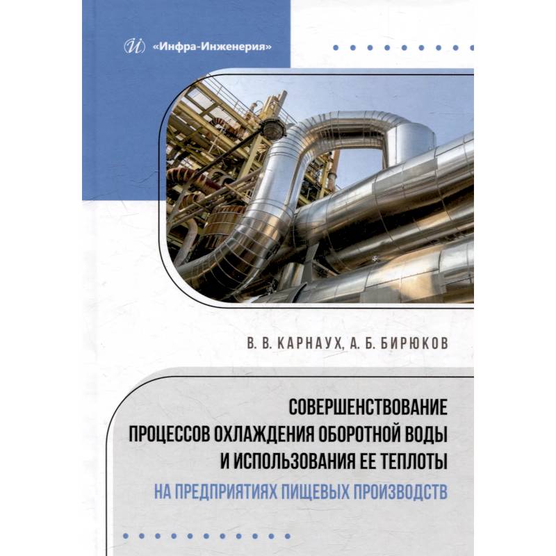 Совершенствование процессов охлаждения оборотной воды и использования ее теплоты на предприятиях пищевых производств: монография