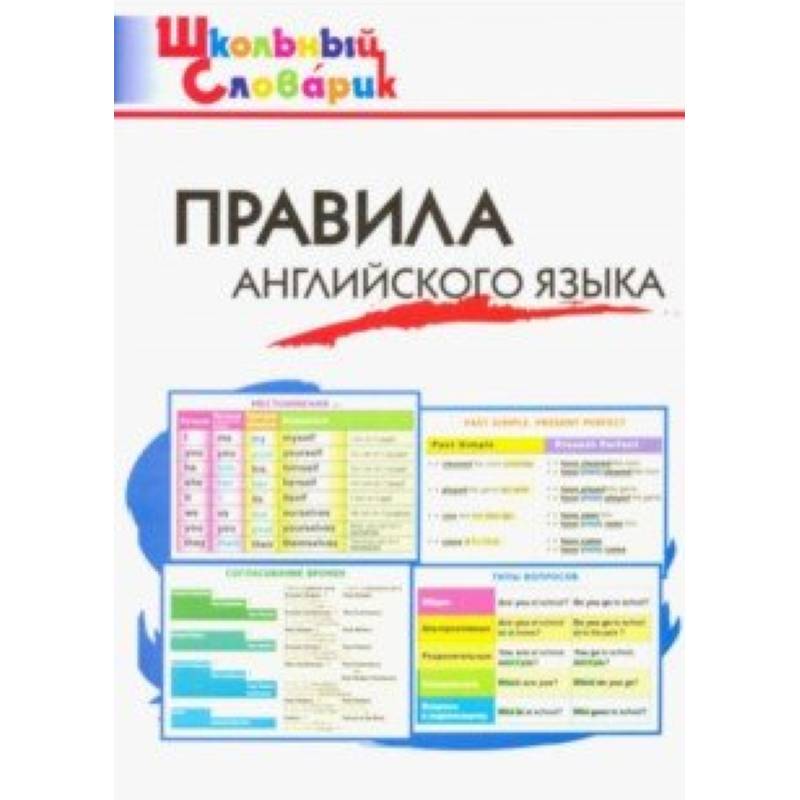 Правила английского языка. Начальная школа. ФГОС