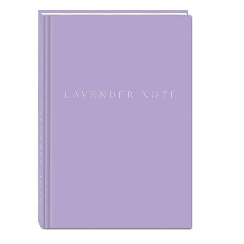 Lavender Note. Мои лавандовые мечты. Блокнот с цветными страницами