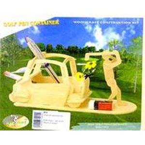 S008 Подставка для ручек 'Игрок в гольф'