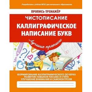 Чистописание. Каллиграфическое написание букв. ФГОС Чистописание. Каллиграфическое написание букв. ФГОС