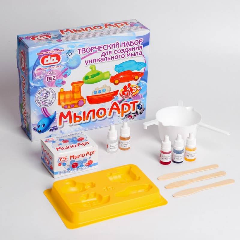Творческий набор для создания мыла 'Транспорт'