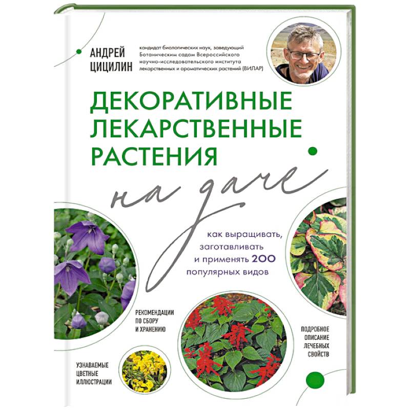 Декоративные лекарственные растения на даче. Как выращивать, заготавливать и применять 200 популярных видов Декоративные лекарственные растения на даче. Как выращивать, заготавливать и применять 200 популярных видов