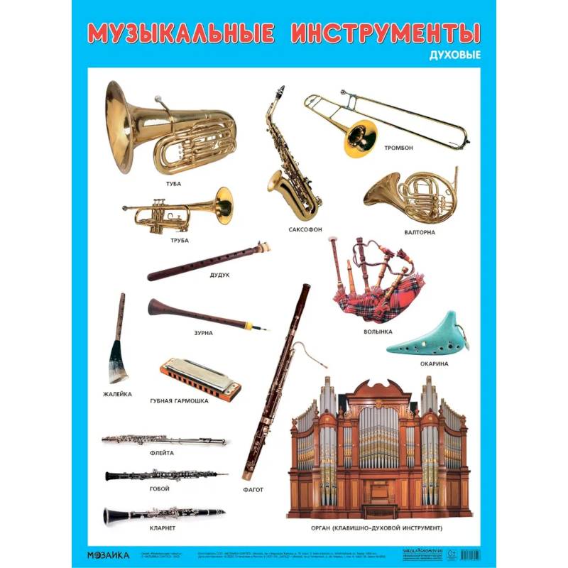 Музыкальные инструменты. Духовые Музыкальные инструменты. Духовые