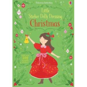 Little Sticker Dolly Dressing. Christmas Little Sticker Dolly Dressing. Christmas