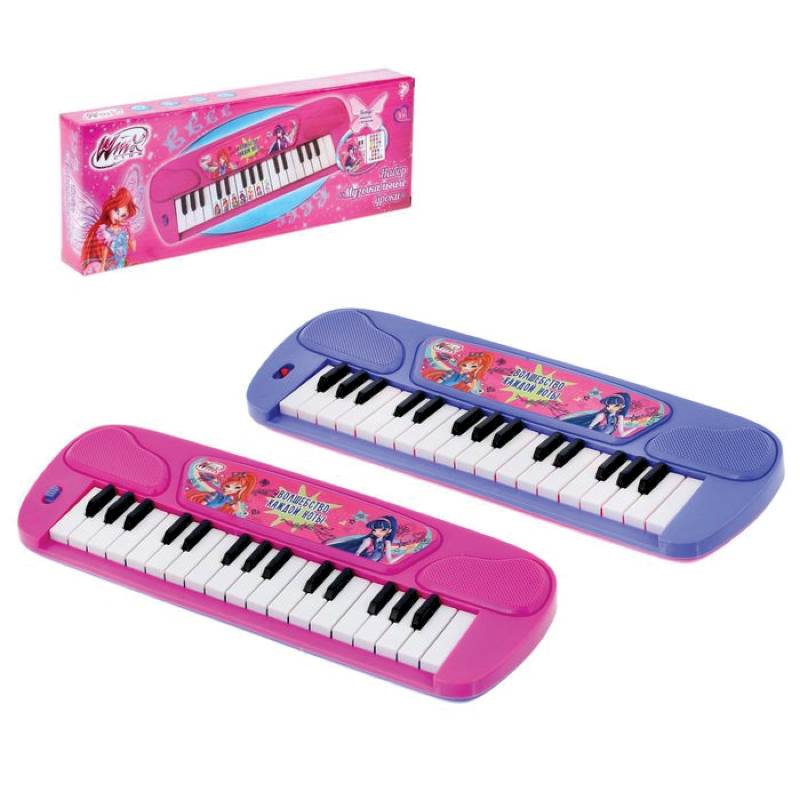 Синтезатор «Волшебные мелодии», феи ВИНКС, работает от батареек, цвет в ассортименте