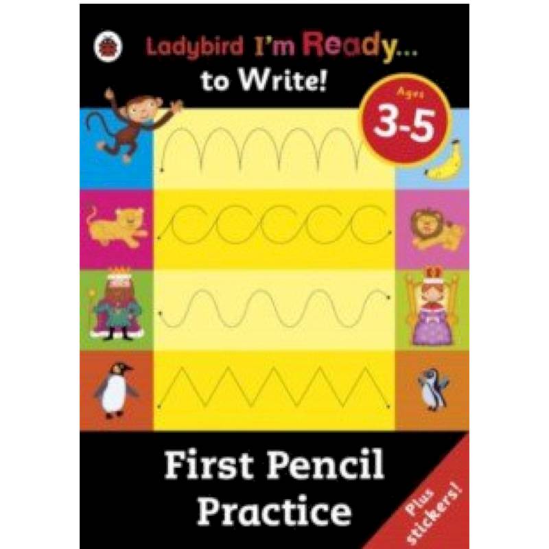 I'm Ready to Write: First Pencil Practice - Sticker I'm Ready to Write: First Pencil Practice - Sticker