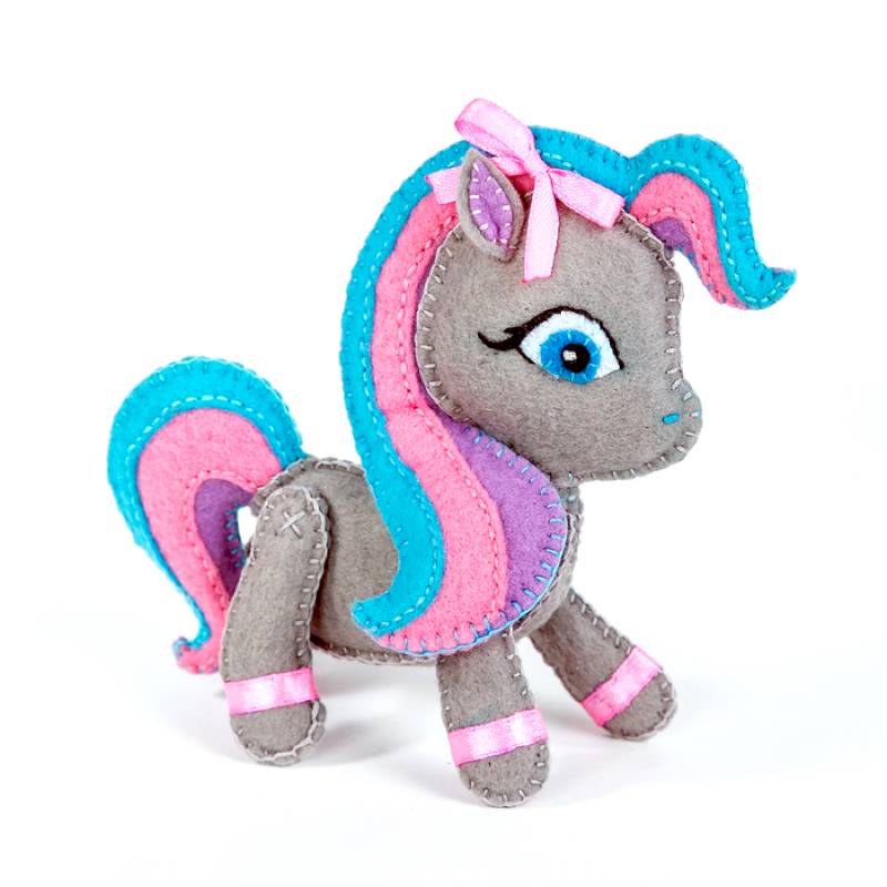 Набор для изготовления игрушки из фетра 'Пони', 13 см Набор для изготовления игрушки из фетра 'Пони', 13 см