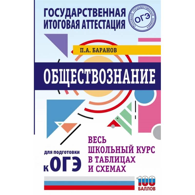 ОГЭ. Обществознание. Весь школьный курс в таблицах и схемах для подготовки к основному государственному экзамену ОГЭ. Обществознание. Весь школьный курс в таблицах и схемах для подготовки к основному государственному экзамену