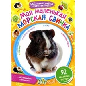 Мой первый учебник ответственности. Моя маленькая морская свинка + наклейки внутри.