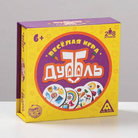 Музыка, книга Настольная игра «Дуббль», на внимание и реакцию купить по скидке