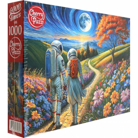 Активные игры дома и на улице, книга Cherry Puzzle. Космическая любовь купить по скидке