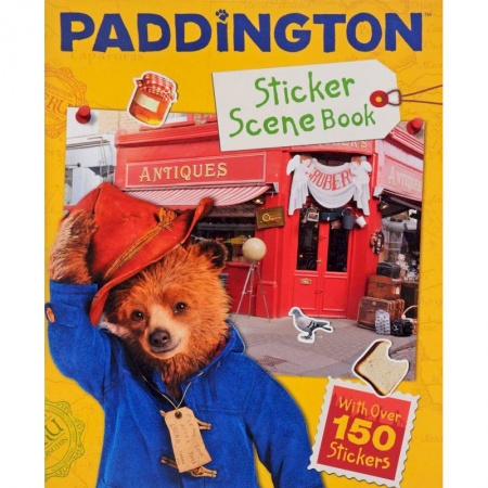 Чтение на английском языке, книга Paddington Sticker Scene BookНа купить по скидке