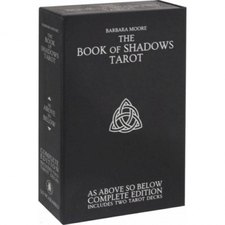 Гадание по картам Таро, книга Набор «Таро книга теней» с 2-мя колодами купить по скидке