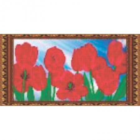 Биологические науки. Анатомия, книга Набор для вышивания бисером «Тюльпаны»  38,2*19,7 см купить по скидке