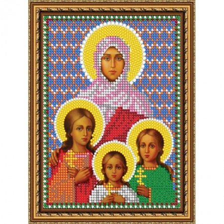 Сказки отечественных писателей, книга «Светлица» набор для вышивания бисером 8337М «Св. Вера, Надежда, Любовь» бисер Чехия 12x16см купить по скидке