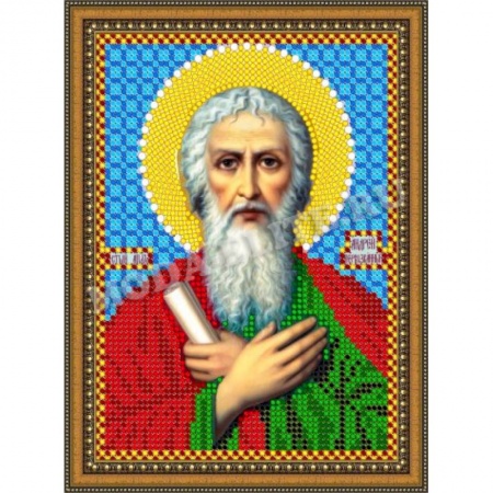 Домашний мастер, книга «Светлица» набор для вышивания бисером 8753М «Св.Андрей Первозванный» бисер Чехия 12x16 см купить по скидке