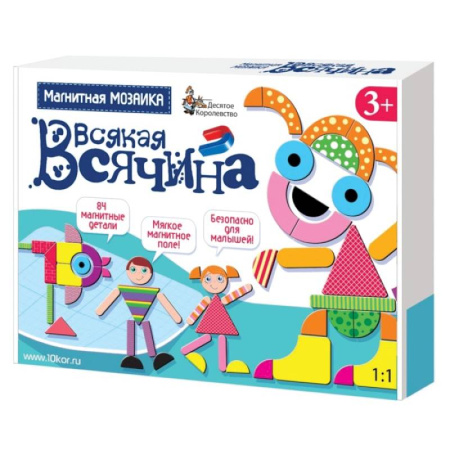 Обучение музыке. Музыкантам-педагогам, книга Магнитная мозаика «Всякая всячина», 84 элемента купить по скидке