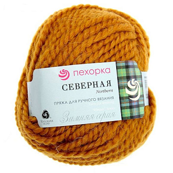 Северная. Цвет 447-Горчица. 10х50 г Северная. Цвет 447-Горчица. 10х50 г