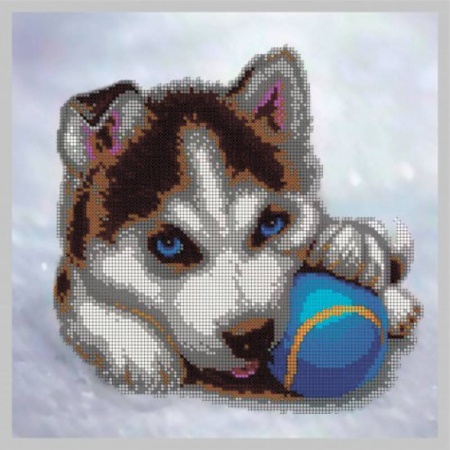 Обучение игре на фортепиано, книга 'Щеночек хаски' 27x27см набор на атласе для вышивания чешским бисером 'Вышивочка' в коробке ВЛ-067 купить по скидке