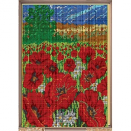 Биологические науки. Анатомия, книга 329П Набор для вышивания бисером «Полевые маки» бисер Чехия 30x38 см купить по скидке