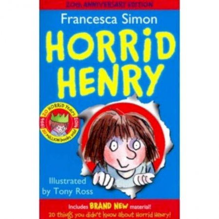 Литература на иностранном языке для детей, книга Horrid Henry 20th Anniversary Ed купить по скидке