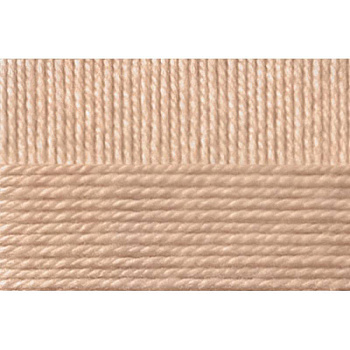 Мериносовая. Цвет 124-Песочный. 10х100 г