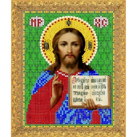 Книги, книга Набор для вышивания бисером 'Господь вседержатель' 12х16см №7316 купить по скидке