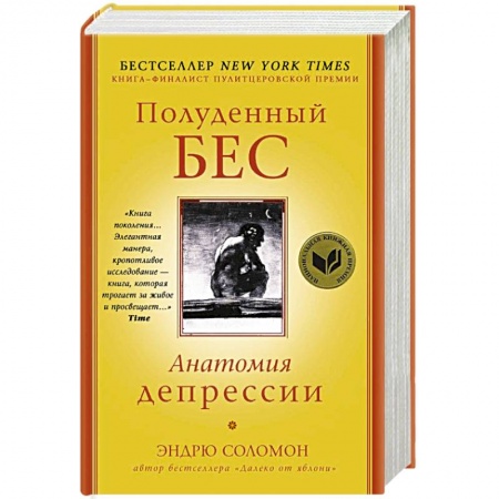 Психология. Общие работы, книга Полуденный бес. Анатомия депрессии купить по скидке