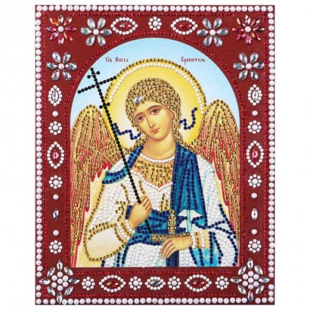 Сольфеджио. Аккомпанемент, книга Картина фигурными стразами 'Святой Ангел Хранитель' 20x25см купить по скидке