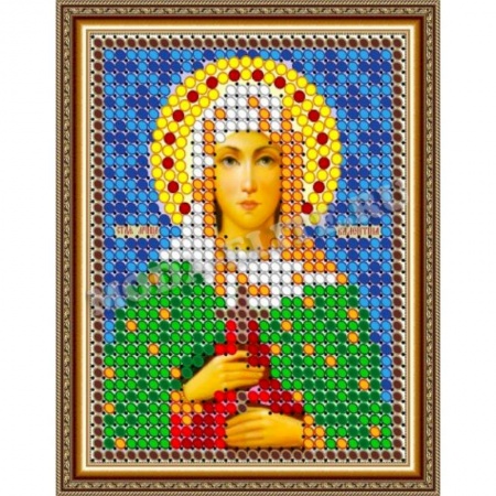 Домашний мастер, книга «Светлица» набор для вышивания бисером 8703Л «Св. Мца Валентина» бисер Чехия 6x7,5 см купить по скидке