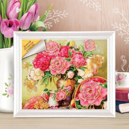 Обучение музыке. Музыкантам-педагогам, книга Роспись по номерам без подрамника 'Букет', с контуром, 30x40 см купить по скидке