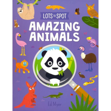 Чтение на английском языке, книга Lots to Spot: Amazing Animals купить по скидке