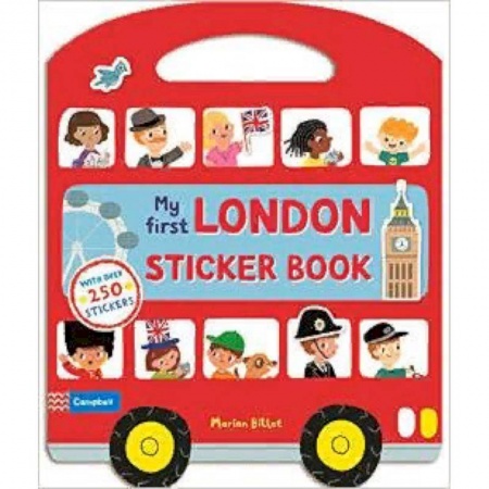 Учебники, самоучители, пособия, книга My First London. Sticker Book купить по скидке
