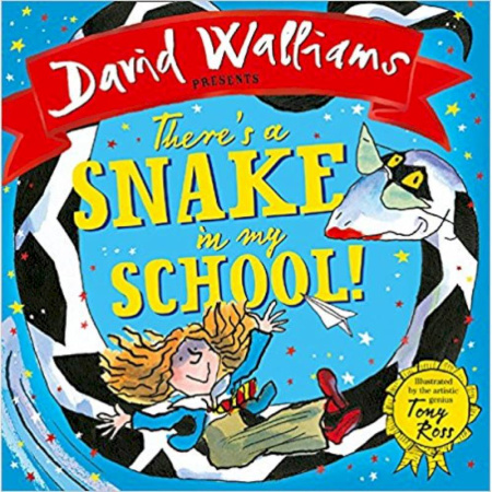 Чтение на английском языке, книга There's a Snake in My School! Board book купить по скидке