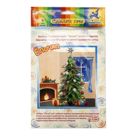 Общие работы о спорте, книга Набор для изготовления 3D-фигурок на магнитах 'Елочка' (БЗ-НГ-017) купить по скидке