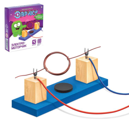 Обучение игре на фортепиано, книга Набор для опытов «Электромоторчик» купить по скидке