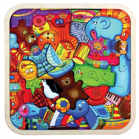 Обучение игре на фортепиано, книга Головоломка 'Игрушки' П049 купить по скидке