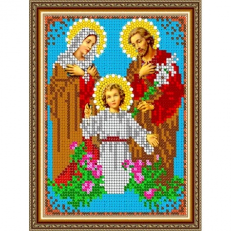 Русский язык. Правила и упражнения, книга Набор для вышивания бисером 8351М «Святая Семья» купить по скидке