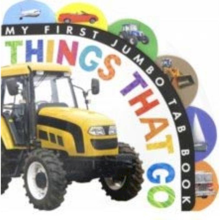 Чтение на английском языке, книга My First Jumbo Tab Book: Things That Go (board) купить по скидке