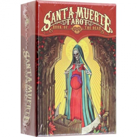 Гадание по картам Таро, книга Таро мини Святой Смерти купить по скидке