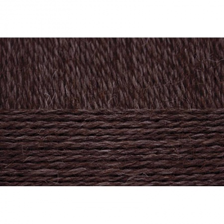 Овечья шерсть. Цвет 251-Коричневый. 10x100 г.