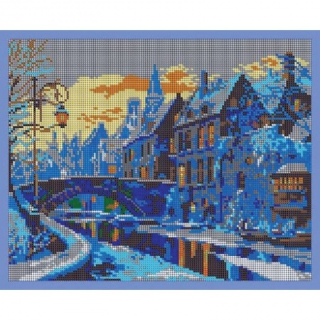 Психология, книга 'Зимний город' 30x24см набор для вышивания чешским бисером 'Вышивочка' ВЛ-211П купить по скидке