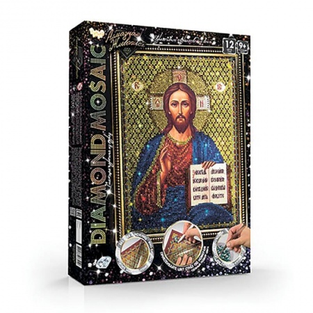 Психология. Общие работы, книга Набор креативного творчества Diamond Mosaic. 'Иисус Христос» малый купить по скидке